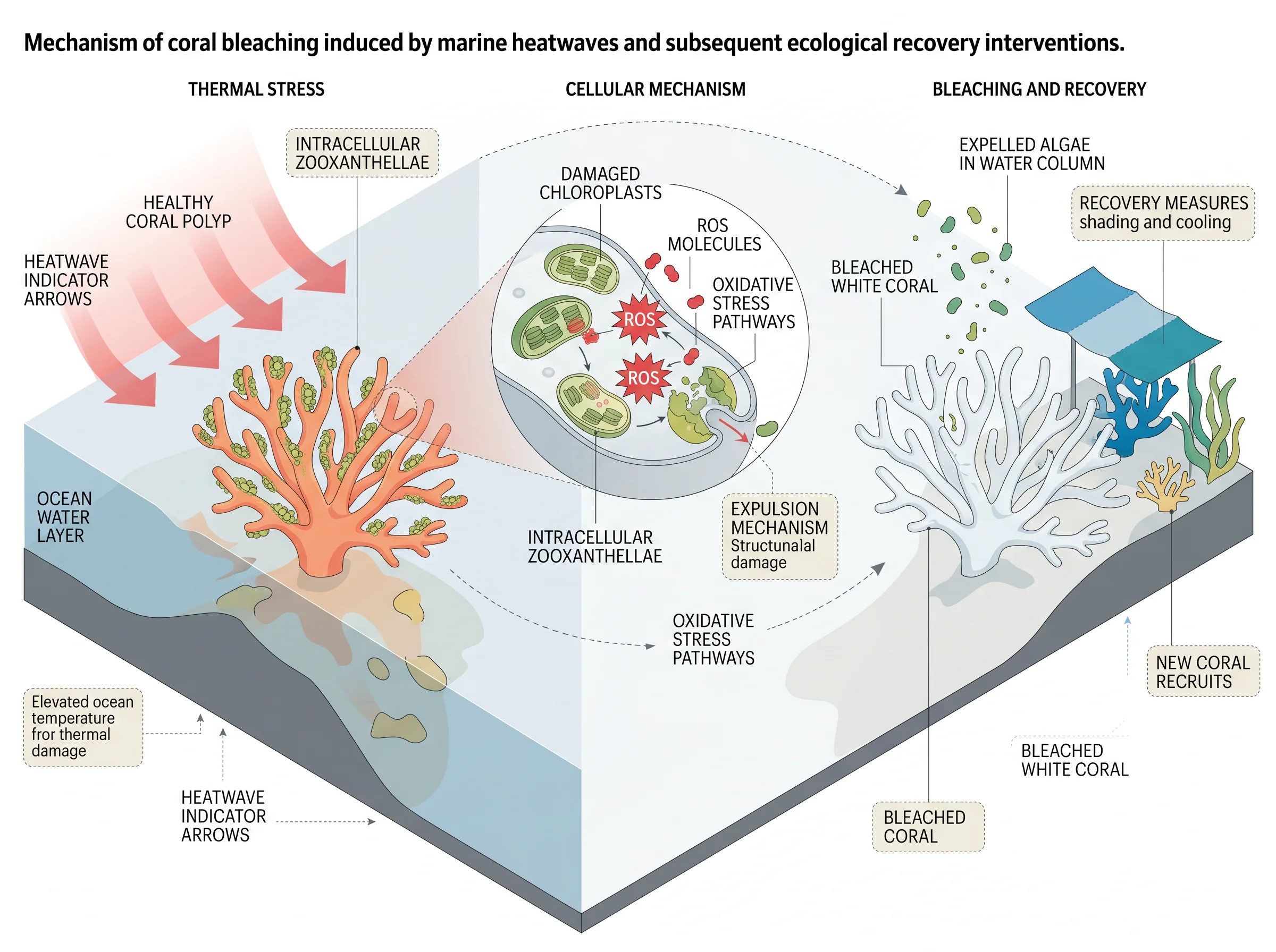 Coral Bleaching Stress Response