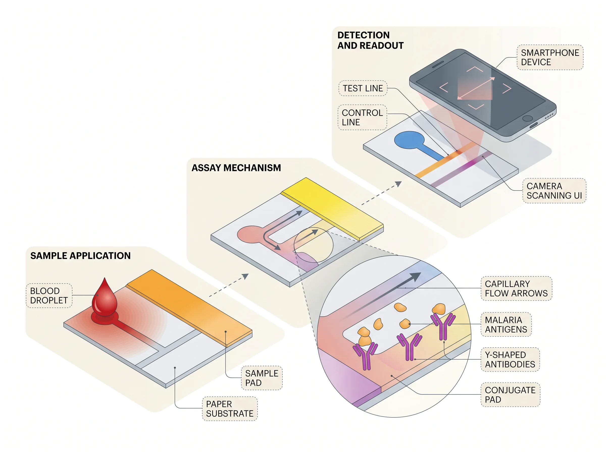 Paper Microfluidic Malaria Diagnostic