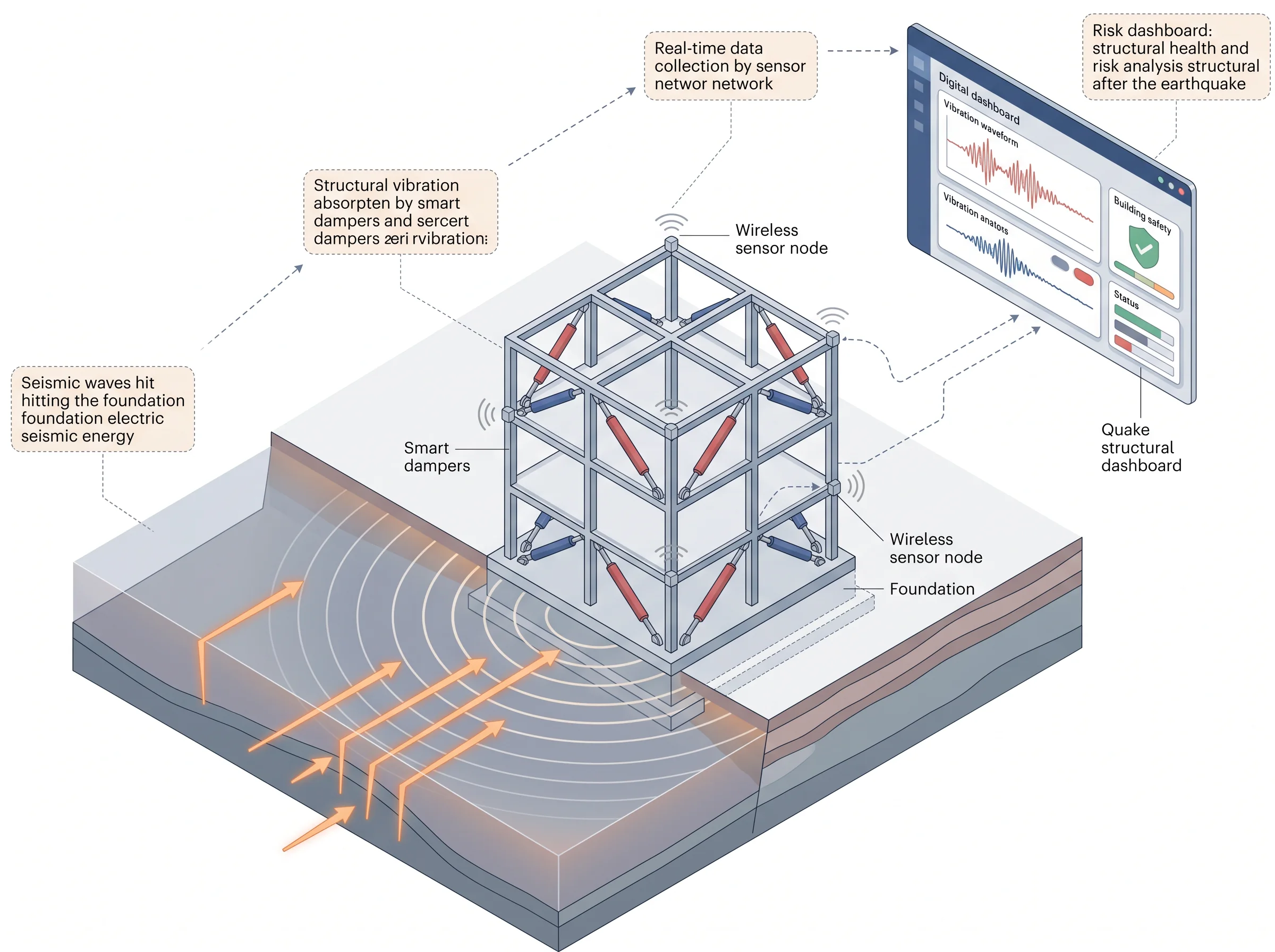 Seismic Retrofit with Smart Dampers