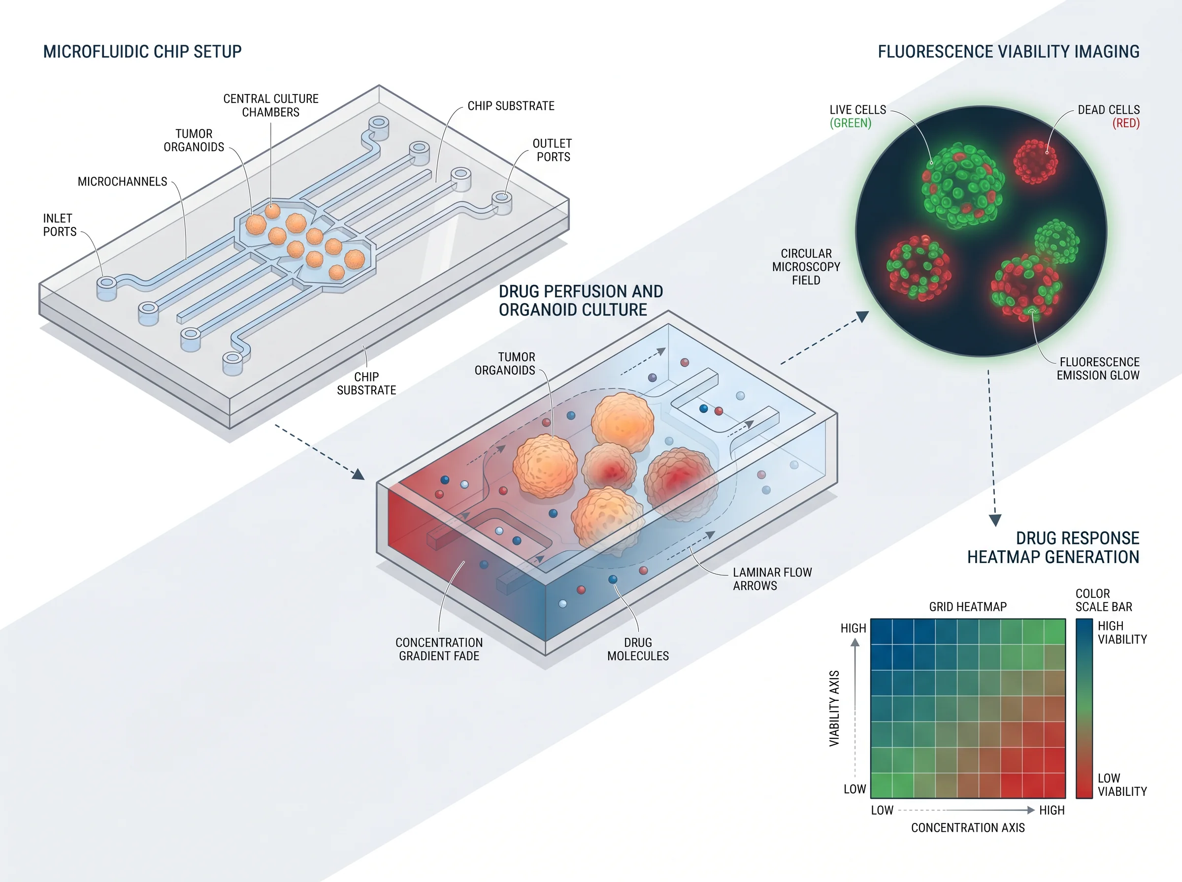 Tumor Organoid Drug Screening Chip