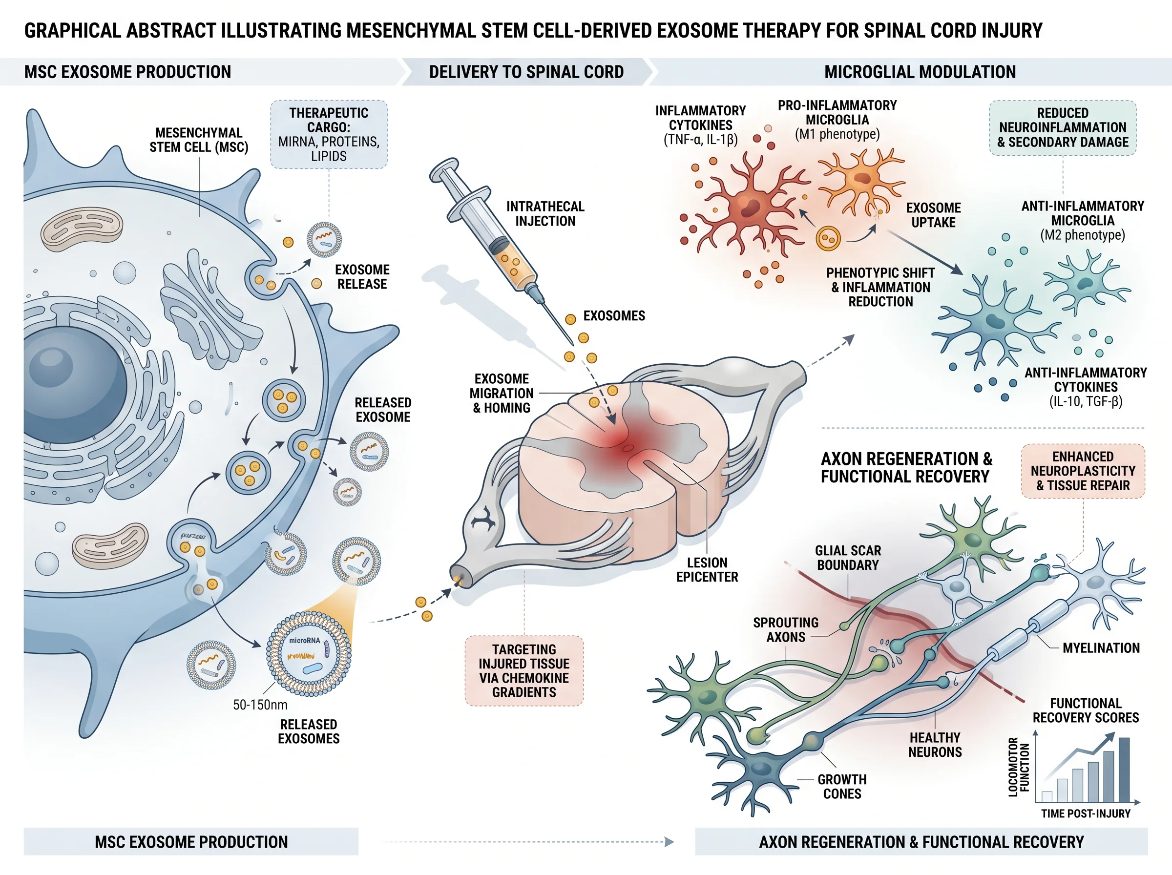 Exosome Therapy for Spinal Cord Injury